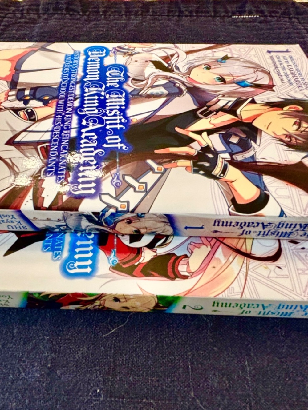 VOL 1 & 2- The Misfit of Demon King Academy By SHU, English Version